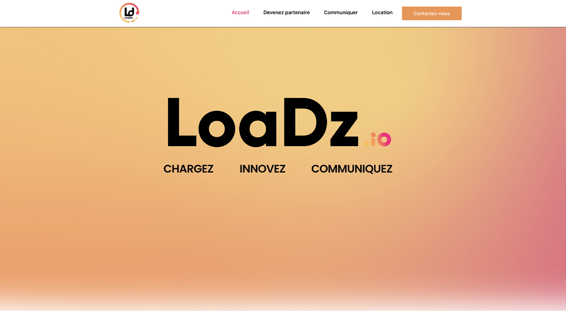 home page loadz